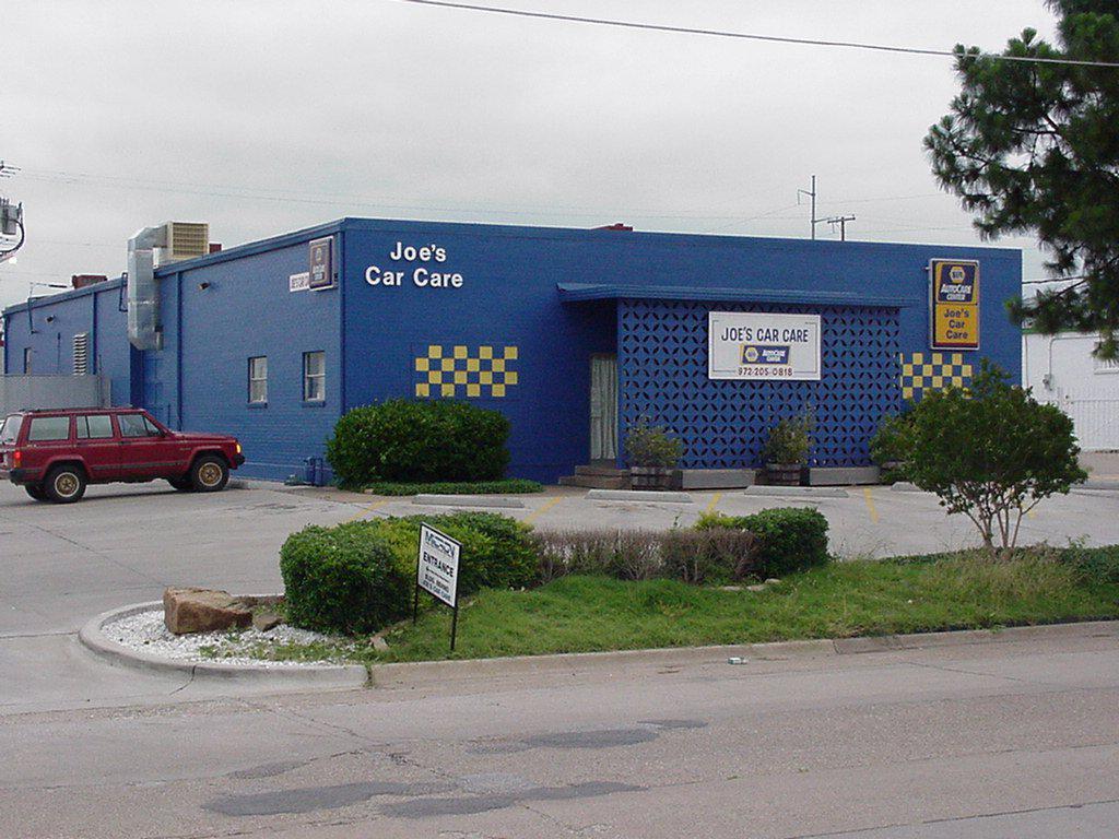 Blue Joe's Car Care building